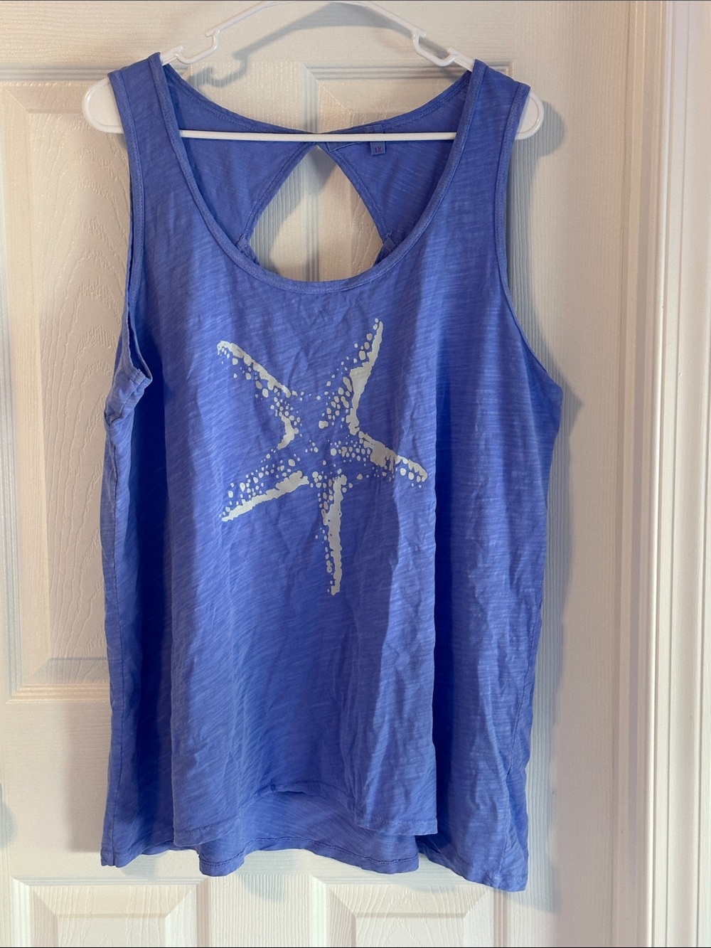 Fresh Produce - Blue Starfish Graphic Tank Top - Women's